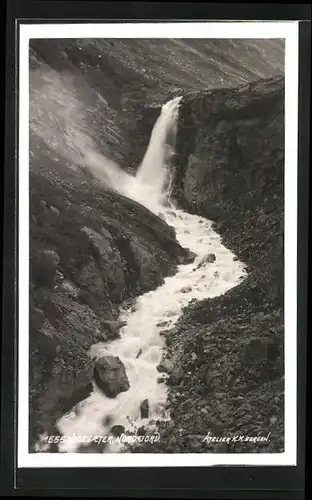 AK Norge, Videsaeter, Nordfjord, Wasserfall