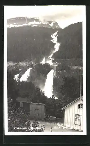 AK Romsdalen, Vermafoss, Wasserfall