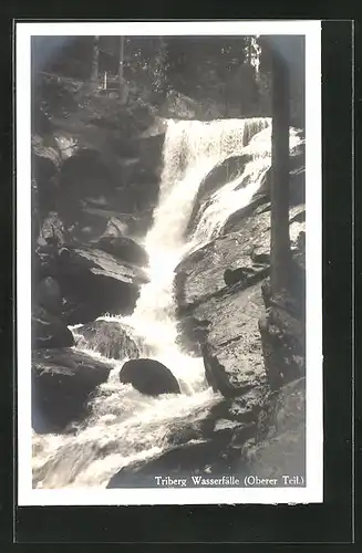 AK Triberg, Partie an den Wasserfällen