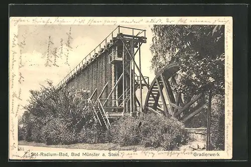 AK Bad Münster a. Stein, am Gradierwerk