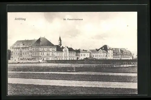 AK Altötting, Blick zum St. Franziskushaus