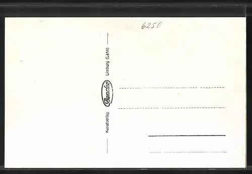 AK Limburg a.d. Lahn, Gesamtansicht mit Blick zum Dom