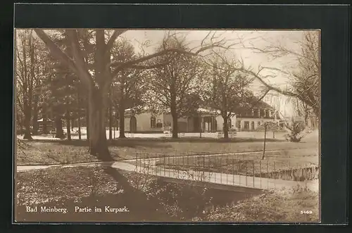 AK Bad Meinberg, Partie im Kurpark