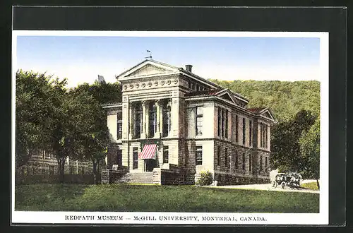 AK Montreal, Redpath Museum, McGill University
