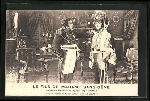 AK Filmszene aus Le Fils de Madame Sans-Gêne