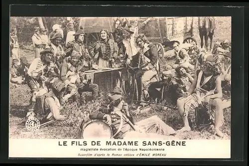 AK Filmszene aus Le Fils de Madame Sans-Gêne