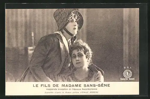 AK Filmszene aus Le Fils de Madame Sans-Gêne