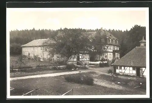 AK Suhl /Thüringen, Landgut Aschenheim der Ferienheime für Handel und Industrie