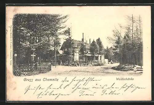 AK Chemnitz, Gasthaus Waldschänke
