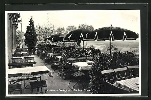 AK Rödgen, Kurhaus Terrasse