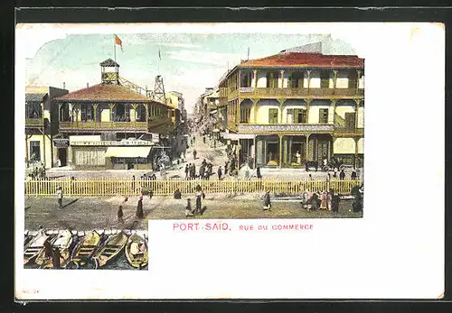 AK Port-Said, Rue du Commerce