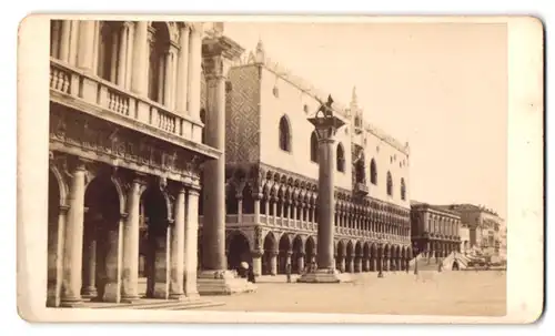 Fotografie unbekannter Fotograf, Ansicht Venedig, Partie bei Mola Riva