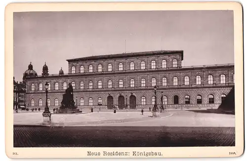 Fotografie Franz Wieser, München, Promenadeplatz 15, Ansicht München, Neue Residenz Königsbau