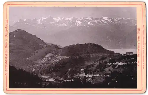 Fotografie Römmler & Jonas, Dresden, Ansicht Rigi, Vierwaldstätter See & Panorama vom Rigi