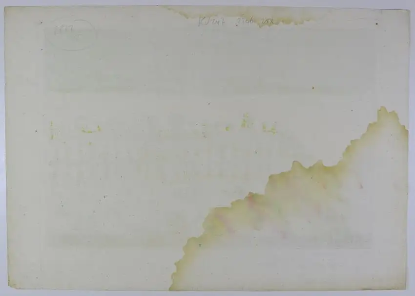 Kupferstich Guckkastenblatt Berlin, Prospect d. Kgl. Arsenals, altkoloriert um 1760 von G. B. Probst, 35 x 51cm 1