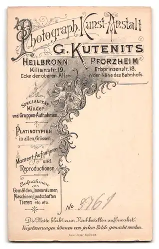 Fotografie G. Kutenits, Heilbronn, Kilianstr. 19, Portrait zwei blonde Knaben in Matrosenanzügen