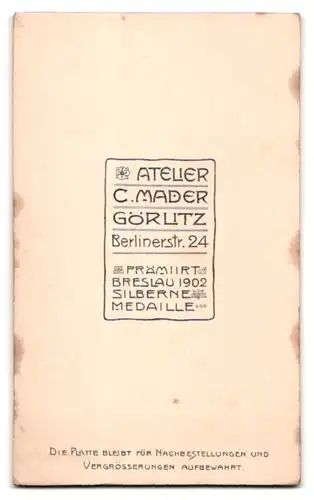 Fotografie C. Mader, Görlitz, Berlinerstrasse 24, eleganter Herr zeigt niedlichem Kind ein Bilderbuch