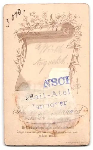 Fotografie Theodor Reinhard, Hildesheim, Goslarschestr. 23, Mann im Anzug mit Oberlippenbart