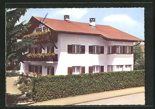 AK Oberstdorf / Allgäu, Hotel Sepp Schweiger, Im Steinach 13