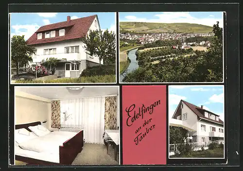 AK Edelfingen / Tauber, Gasthaus von Erwin Keller
