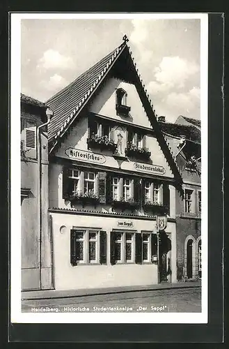 AK Heidelberg, Historische Studentenkneipe - Gasthaus Der Seppl