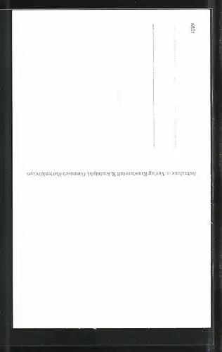 AK Mittenwald, Freskogemälde am Hotel Post