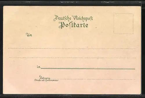 Lithographie Burg /Spreewald, Der Kirchgang, Greschow`s Bank, auf dem Strenkel