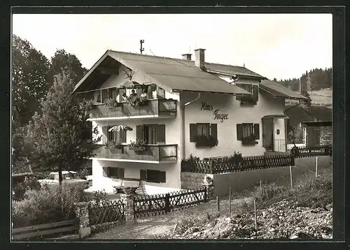 AK Oberstdorf / Allgäu, Pension Haus Finger