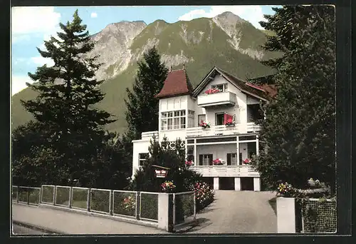 AK Oberstdorf / Allgäu, Pension Haus Eibe