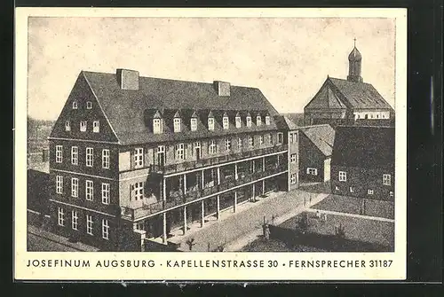 AK Augsburg, Josefinum in der Kapellenstrasse 30