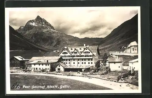 AK Galtür, Post-Gasthof Rössle