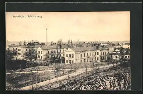 AK Stockholm, Gebäude am Sabbatsberg