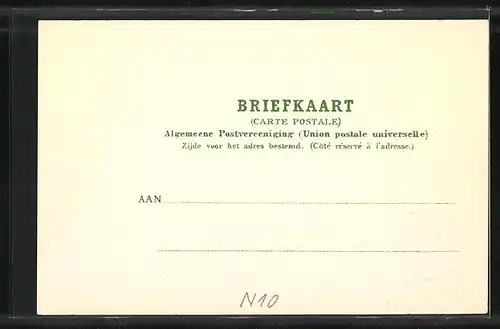 AK Rotterdam, Mauritsweg mit Brücke