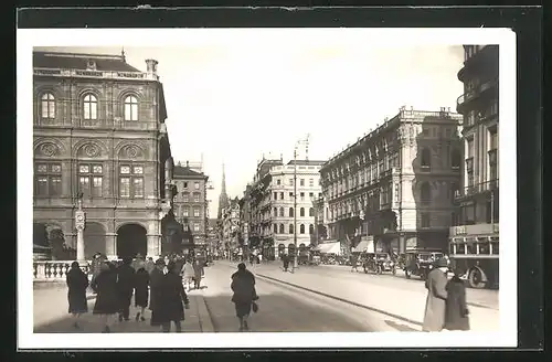 AK Wien, Blick in die Kärntnerstrasse