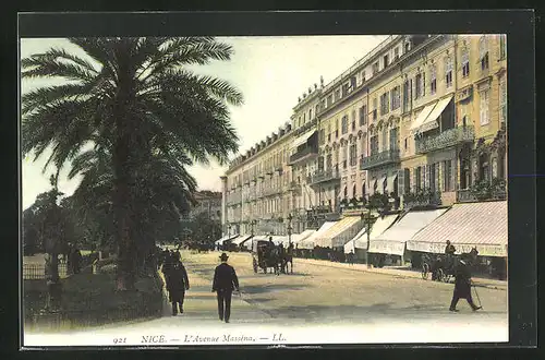 AK Nice, L`Avenue Masséna