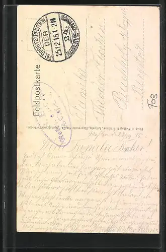 AK Auboncourt b. Rethel, Kirche mit deutschen Heldengräbern