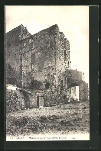 AK Calvi, Maison oú naquit Christophe Colomb
