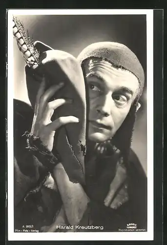 AK Schauspieler Harald Kreutzberg, Ausdruckstänzer