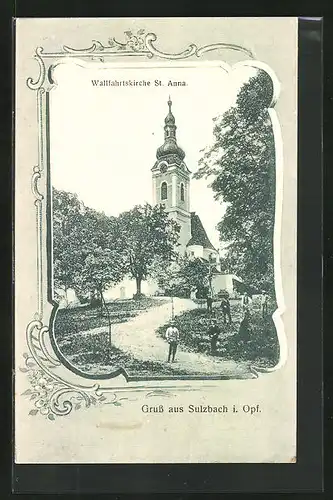 AK Sulzbach /Obpf., Wallfahrtskirche St. Anna