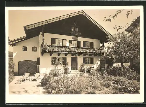 AK Anger, Hotel-Landhaus Koch mit Garten