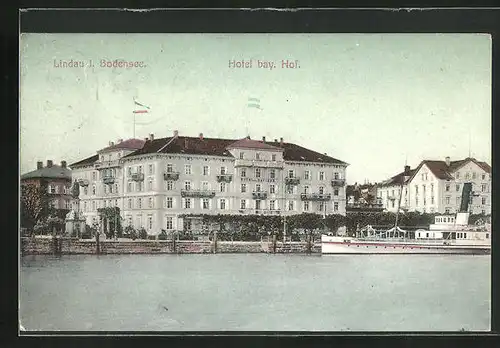 AK Lindau / Bodensee, Hotel Bayr. Hof
