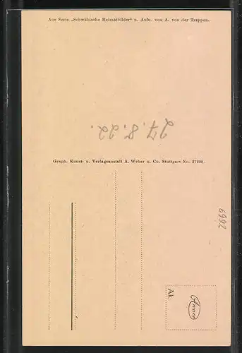 AK Laudenbach a. Tauber, Seitenportal der Bergkriche