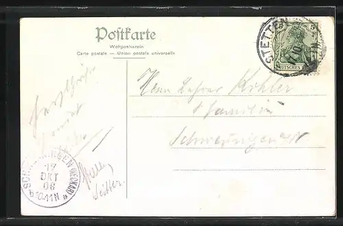 Lithographie Teck, Achalm, Neuffen, Hohenstauffen, Rechberg