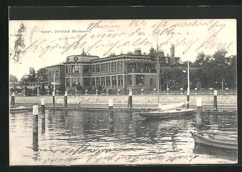 AK Kiel, Restaurant Kaiserl. Yachtclub