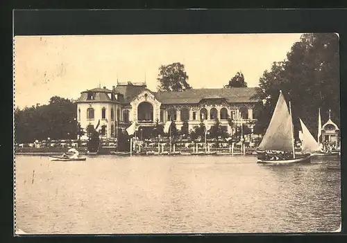 AK Nürnberg, Dutzendteich, Segelboote