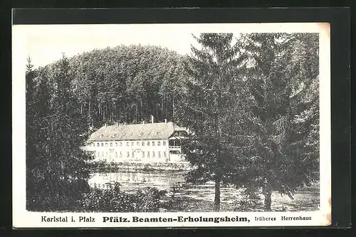 AK Karlstal i. Pfalz, Pfälz. Beamten-Erholungsheim