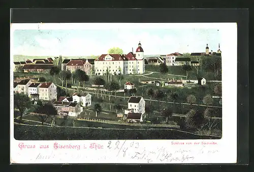 AK Eisenberg i. Thür., Schloss von der Südseite