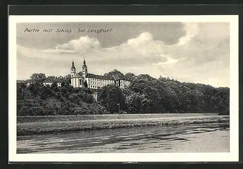 AK Lengfurt, Partie mit Schloss