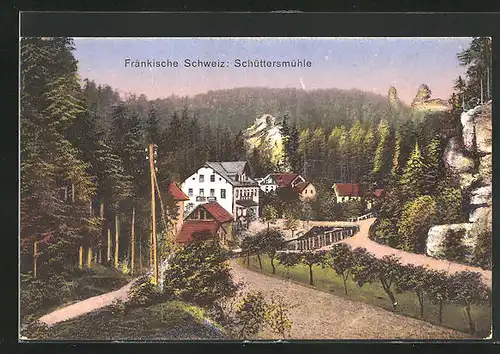 AK Schüttersmühle, Gasthaus Schüttersmühle