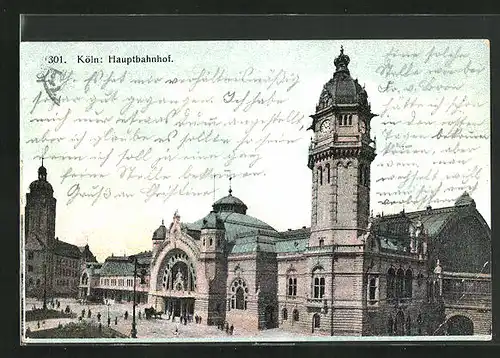 AK Köln, Der Hauptbahnhof